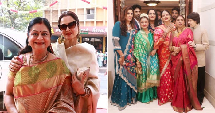 રેખાની જેમ જ કામયાબ છે તેની 6 બહેનો, જાણો ક્યાં રહે છે અને શું કરે છે..