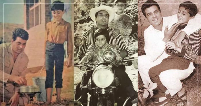 ચૂલા પર સની દેઓલની સાથે રસોઈ કરતા જોવા મળ્યા ધર્મન્દ્ર, થ્રો બેક તસવીર જોઈને ઈમ્પ્રેસ થયા તેમના ચાહકો