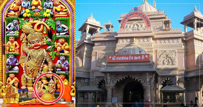સાળંગપુરના કષ્ટભંજન હનુમાનજી મંદિરમાં મહાબલી હનુમાનજીના ચરણોમાં સ્ત્રી બનીને રહે છે શનિદેવ, જાણો તેની પાછળની પૌરાણિક કથા