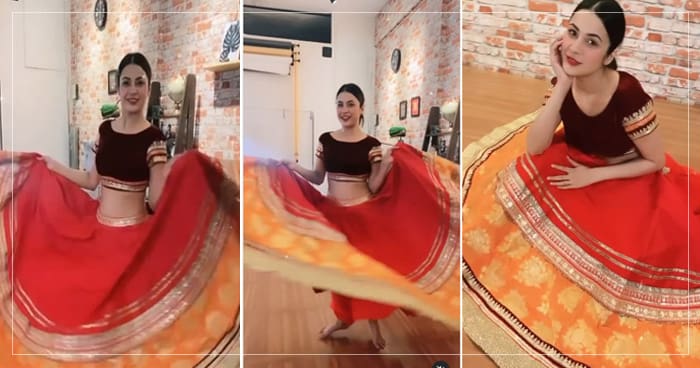 શહનાઝ ગિલે બ્લેક લહેંગા પહેરીને આ અંગ્રેજી ગીત પર કર્યો ડાન્સ, જુઓ આ વાયરલ વીડિયો