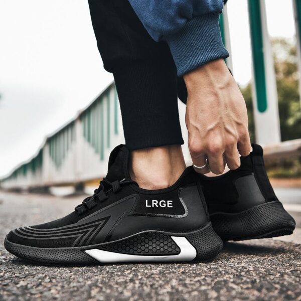 A2shoes 2025 Men's Breathable Casual Shoes Non-slip Lace-up Comfortable Running Shoes Footwear - Image 2