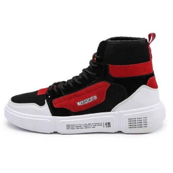 A2shoes 2025 Colorful Man Mesh High Top Sneakers For Men - Image 2