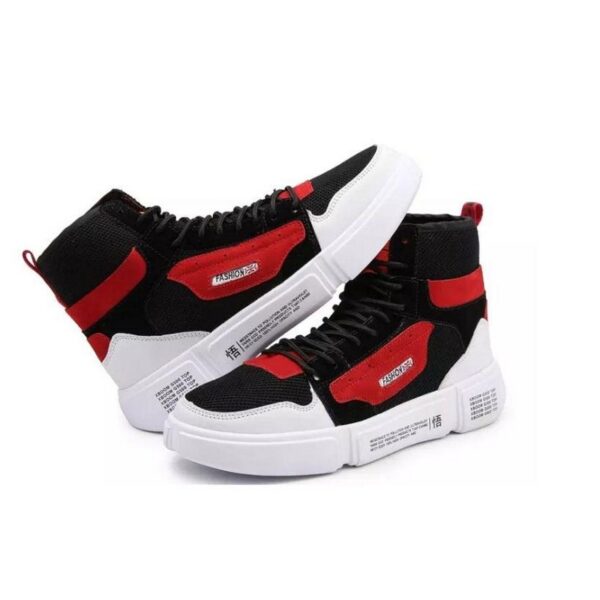 A2shoes 2025 Colorful Man Mesh High Top Sneakers For Men - Image 4