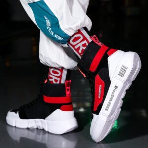 A2shoes 2025 Colorful Man Mesh High Top Sneakers For Men
