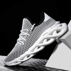 A2shoes 2025 White New Summer Athletic Shoes Air Mesh Boots Height Increasing Sneakers for Men