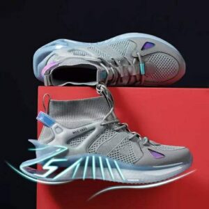 A2shoes New Imported Men Running Shoes High Elasticity Air Cushion Outdoor Sport Shoes Thick Sole Jogging Sneakers