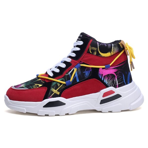 A2shoes 2025 New Street Style Colorful Breathable Sneakers Men Casual Shoes Stylish Sneakers